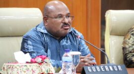 Gubernur nonaktif Papua Lukas Enembe (LE). (Dok. Papua.go.id)