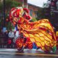 Penampilan Barongsai. (Pexels.com/
Vlad Vasnetsov)