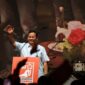 Capres Koalisi Indonesia Maju Prabowo Subianto menghadiri deklarasi Partai Solidaritas Indonesia (PSI) untuk dukungannya pada Pilpres 2024 mendatang. (Dok. TIm Media Prabowo Subianto)

