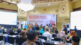 Rapat Pimpinan Nasional (Rapimnas) Dekopin telah resmi dibuka dengan megah di Hotel Mercure Ancol, Sabtu 4 hingga 6 November 2023. (Doc.Ist)