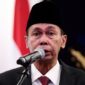 Pengucapan sumpah jabatan Nawawi Pomolango sebagai Ketua Sementara Komisi Pemberantasan Korupsi (KPK). (Dok. Presidenri.go.id)