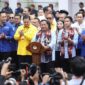 Ketua Umum Partai Gerindra Prabowo Subianto bersama Wali Kota Surakarta Gibran Rakabuming. (Instagram.com/@prabowo)
