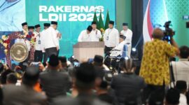 Acara Rapat Kerja Nasional (Rakernas) Lembaga Dakwah Islam Indonesia (LDII) 2023 di Jakarta Timur. (Dok. Tim Media Prabowo Subianto)