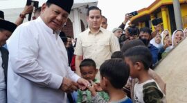 Calon Presiden Koalisi Indonesia Maju Prabowo Subianto perdana melakukan kampanye di Tasikmalaya. (Dok. Tim Media Prabowo-Gibran)