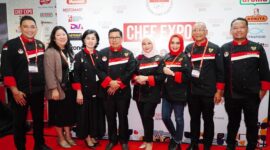 Kepala Bapanas Arief Prasetyo Adi hadir pada Indonesian Chef Association (ICA) Chef Expo Tahun 2024 di Jakarta. (Dok. Tim Komunikasi Bapanas)