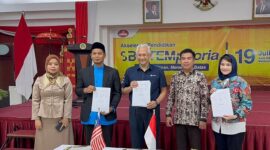 PT Pertamina Internasional Eksplorasi dan Produksi (PIEP) menandatangani Memorandum of Understanding (MoU) dengan PETROSAINS Sdn. (Dok. piep.pertamina.com)