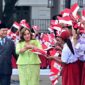 Presiden Prabowo dan Presiden Dina Boluarte menandatangani CEPA Indonesia-Peru di Jakarta. (Facevbook.com @Setkab RI)